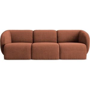 Žinylková pohovka v terakotové barvě 244 cm Lani – Makamii obraz