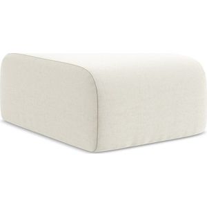 Béžová sametová podnožka Lani – Makamii obraz