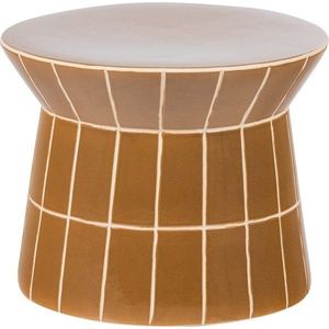 Keramický kulatý odkládací stolek ø 38 cm Plu – WOOOD obraz