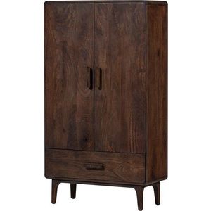 Skříňka z mangového dřeva v tmavě přírodní barvě 85x150x35 cm Liya – WOOOD obraz