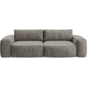 Šedá žinylková rozkládací pohovka 275 cm Kuki – Makamii obraz