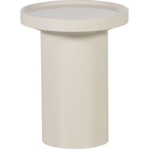 Lesklý kulatý odkládací stolek ø 40 cm Veluna – WOOOD obraz