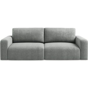 Šedá žinylková rozkládací/s úložným prostorem pohovka 252 cm Kona – Makamii obraz