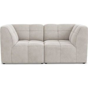 Béžová sametová pohovka 180 cm Aloha – Makamii obraz