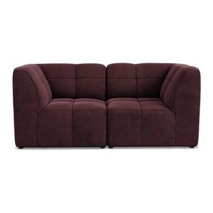 Vínová sametová pohovka 180 cm Aloha – Makamii obraz