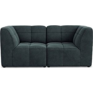 Modrá sametová pohovka 180 cm Aloha – Makamii obraz