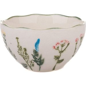 Bílá porcelánová miska Flower Garden – Dakls obraz