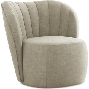 Béžové žinylkové křeslo Keloa – Makamii obraz