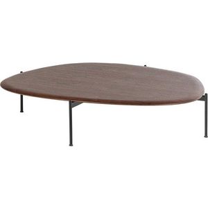 Konferenční stolek v tmavě přírodní barvě 97x121 cm Kota – WOOOD obraz