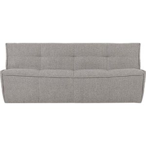 Světle šedá pohovka z textilie bouclé 204 cm Cluster – vtwonen obraz