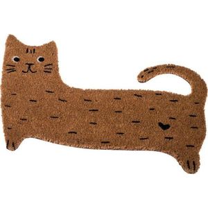 Rohožka z kokosového vlákna 40x60 cm Cat – Dakls obraz