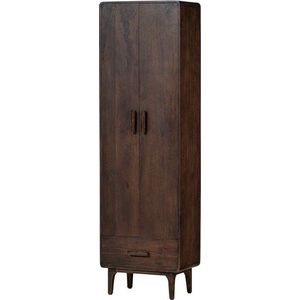 Skříňka z mangového dřeva v tmavě přírodní barvě 60x200x35 cm Liya – WOOOD obraz