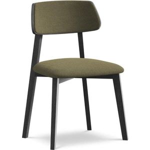 Zelená jídelní židle z masivního dřeva Niu – Makamii obraz