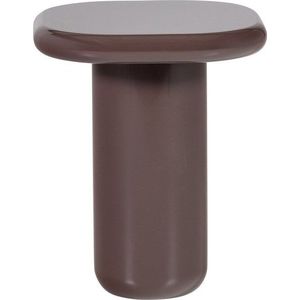 Lesklý odkládací stolek 50x50 cm Zava – WOOOD obraz