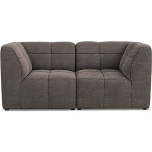 Hnědá pohovka z textilie bouclé 180 cm Aloha – Makamii obraz