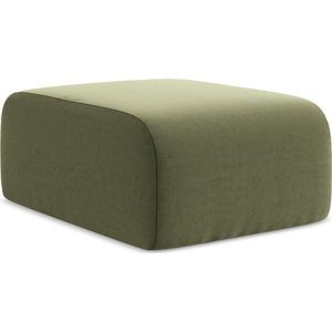 Zelená sametová podnožka Lani – Makamii obraz