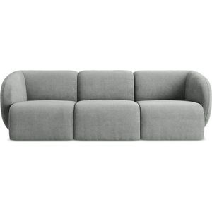 Šedá žinylková pohovka 244 cm Lani – Makamii obraz