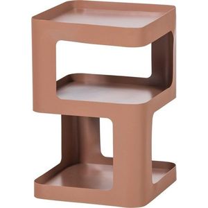 Kovový odkládací stolek 35x35 cm Riv – WOOOD obraz