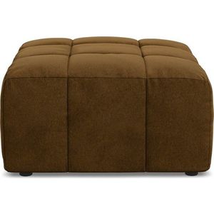 Sametová podnožka v hořčicové barvě Aloha – Makamii obraz