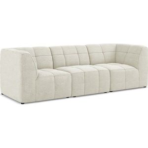 Béžová pohovka z textilie bouclé 255 cm Aloha – Makamii obraz