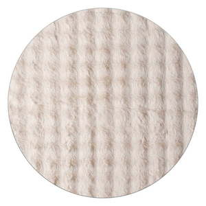 Béžový pratelný kulatý koberec ø 120 cm Bubbly – Oyo Concept obraz