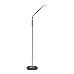 Černá LED stmívatelná stojací lampa (výška 150 cm) Dent – Fischer & Honsel obraz