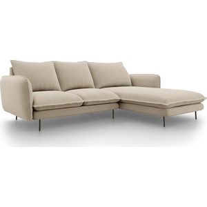 Béžová rohová pohovka Cosmopolitan Design Vienna, pravý roh obraz