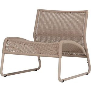 Béžové z umělého ratanu zahradní křeslo West – WOOOD obraz