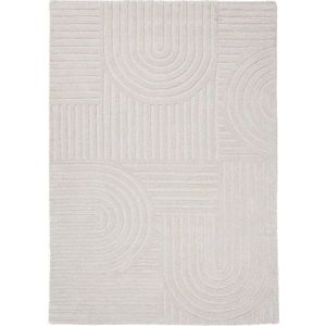 Slonovinový ručně tkaný vlněný koberec 200x290 cm Zen Garden – Flair Rugs obraz
