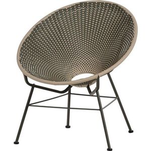 Zelené z umělého ratanu zahradní křeslo Kazoun – WOOOD obraz