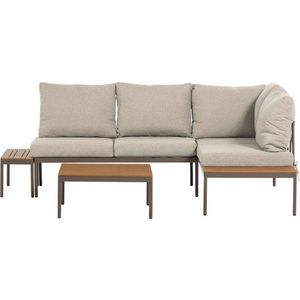 Béžový zahradní lounge set pro 4 osoby Zaro – WOOOD obraz