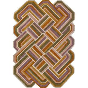Ručně tkaný vlněný koberec 160x230 cm Lattice Shaped – Flair Rugs obraz