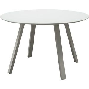 Kovový kulatý zahradní jídelní stůl ø 120 cm Auke – WOOOD obraz