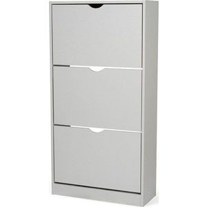 Šedý výklopný botník 60x118x24 cm Stelo – Bonami Essentials obraz