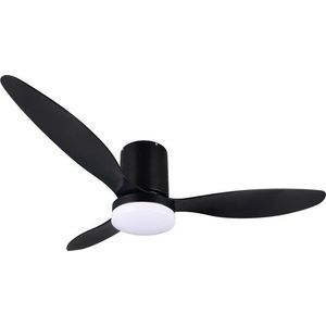 Matně černé LED stropní svítidlo ø 132 cm Göteborg – Reality obraz