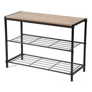 Černý ocelový botník 63x44x30 cm Asten – Bonami Essentials obraz