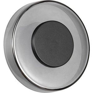 Matně černé LED stmívatelné nástěnné svítidlo ø 22 cm Celeste – Trio obraz