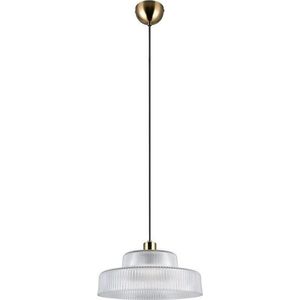 Závěsné svítidlo se skleněným stínidlem ø 35 cm Abella – Reality obraz