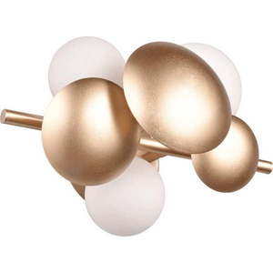 Nástěnné svítidlo ve zlato-bílé barvě Bubble – Trio Select obraz