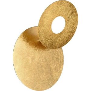 LED nástěnné svítidlo ve zlaté barvě Leano – Trio obraz