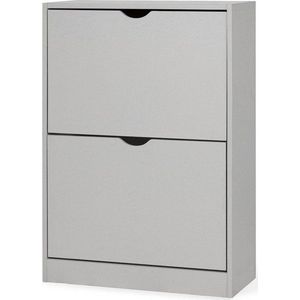 Šedý výklopný botník 50x82x24 cm Stelo – Bonami Essentials obraz