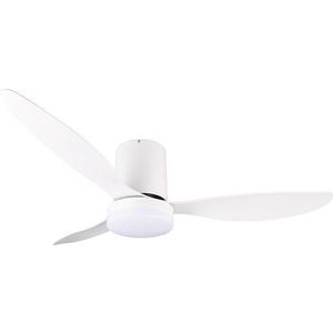 Matně bílé LED stropní svítidlo ø 132 cm Göteborg – Reality obraz