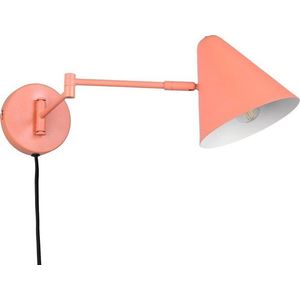 Oranžové nástěnné svítidlo s ohybatelnou konstrukcí do zásuvky ø 15 cm Cosima – Trio obraz