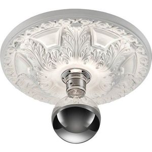 Bílé stropní svítidlo ø 30 cm Lilly – Trio obraz