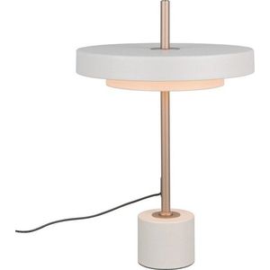 Slonovinová LED stmívatelná stolní lampa (výška 45, 5 cm) Keaton – Trio obraz