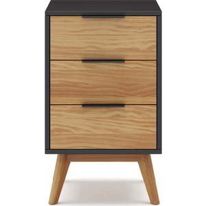 Noční stolek z borovicového dřeva v přírodní barvě Lavis – Marckeric obraz