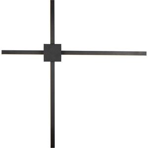 Matně černé LED stmívatelné nástěnné svítidlo Cassino – Trio obraz