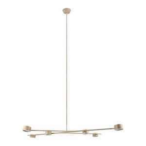 Béžové kovové závěsné svítidlo Coda – Trio Select obraz