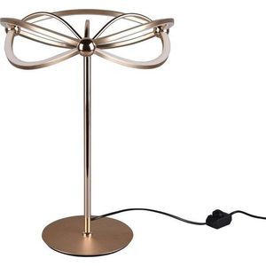 LED stmívatelná stolní lampa v mosazné barvě (výška 50 cm) Charivari – Trio obraz