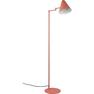 Oranžová stojací lampa s ohybatelnou konstrukcí (výška 126, 5 cm) Cosima – Trio obraz